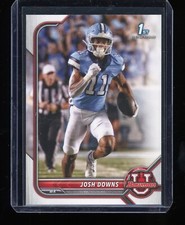 2022 Bowman U University Josh Downs Base Paper 1st Bowman #50