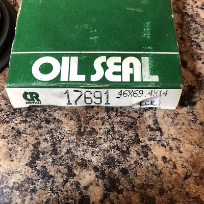なページ NOS SKF CR 17691 Wheel Oil Seal KCR Seal Inside! Nissan 300zx 87