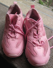 Preowned Pink Madden NYC Women's 5 Sneakers Lace Up Shoes Platform Possession — photo 2