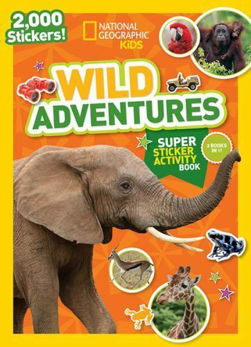 National Geographic Kids Wild Adventures Super Sti Format: Paperback - Picture 1 of 1