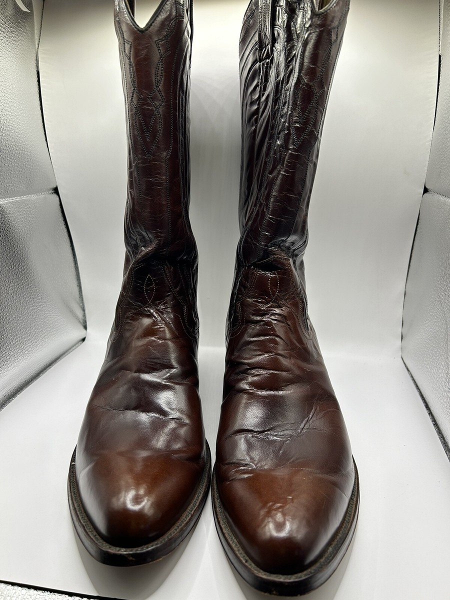 Dan Post Western Boot Made In Spain Very Soft Leather 