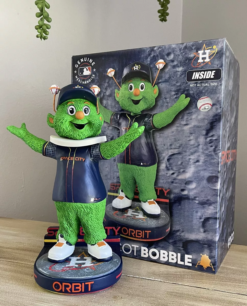 ORBIT Houston Astros MLB City Connect Jersey “SPACE CITY” Mascot Bobblehead  NIB!