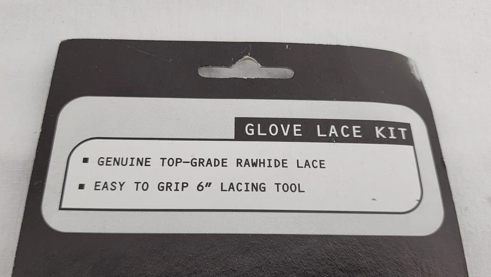 Easton Guante de Béisbol/Softbol Kit de Cordones de Cuero - Nuevo en Paquete, Negro Foto 3 de 3