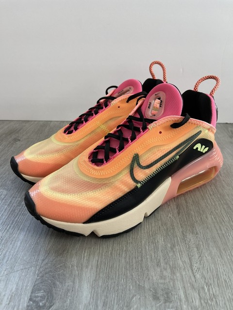 Nike Air Max 2090 'Neon Highlighter' Sneakers CT1290-700 Women's Size 9 | eBay