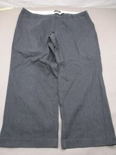 NWT LANE BRYANT Size 26 Womens Gray Zip Fly Pockets Stretch Dress Pants 836