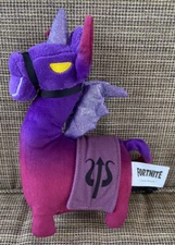 FORTNITE DARK LLAMACORN 8" PURPLE LLAMA LOOT UNICORN stuffed plush animal toy