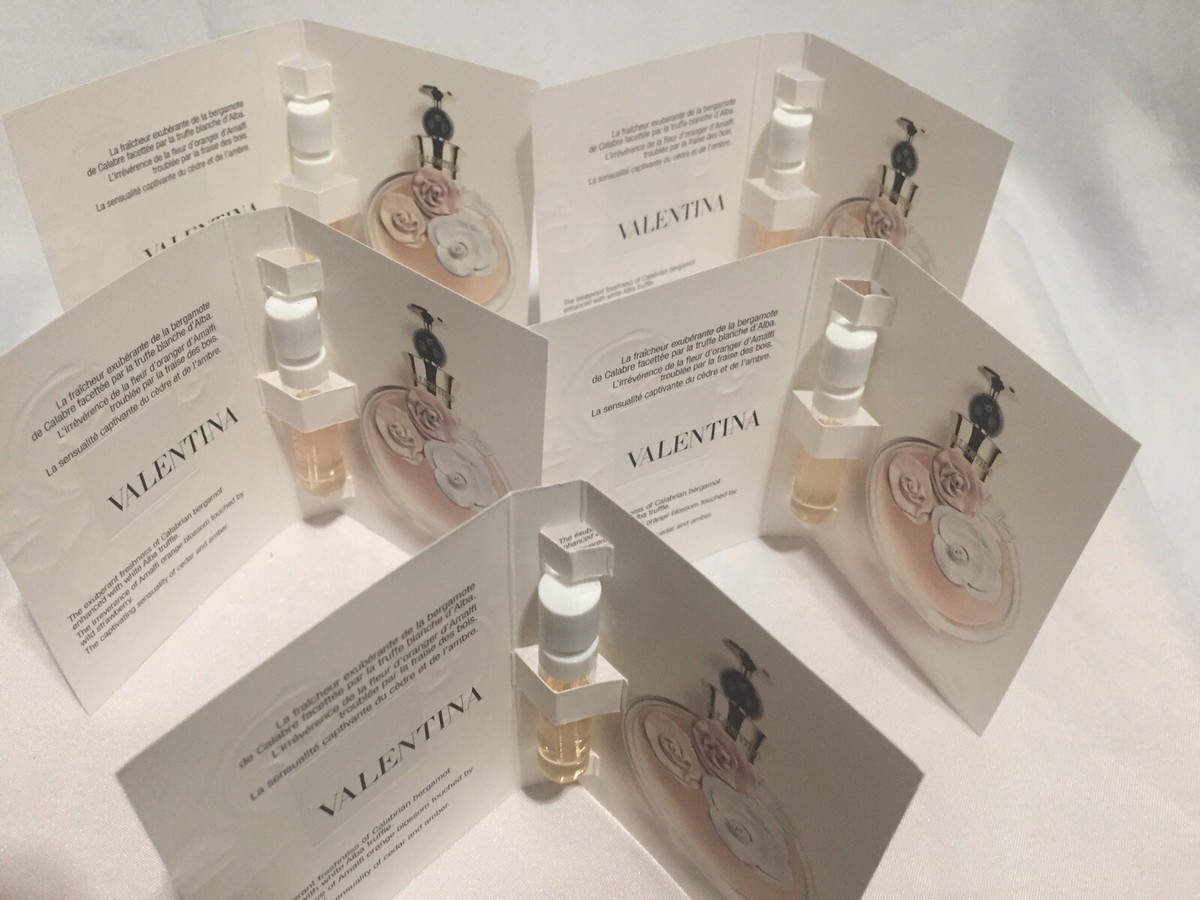 Lot Of 5 Valentina by Valentino Eau de Parfum Spray Vial .05oz
