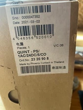 Phoenix Contact 2320908 Power Supply - Silver