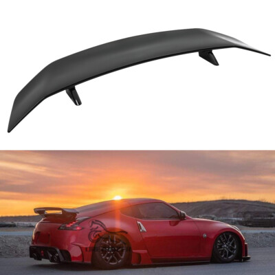 For Nissan 370Z 350Z Schwarz Glänz Car HeckSpoiler Heckflügel Hecklippe Spoiler