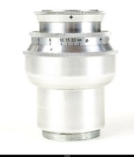 Lens Heavy Zeiss Jena Tessar 3,5/8cm 80mm Screw 39