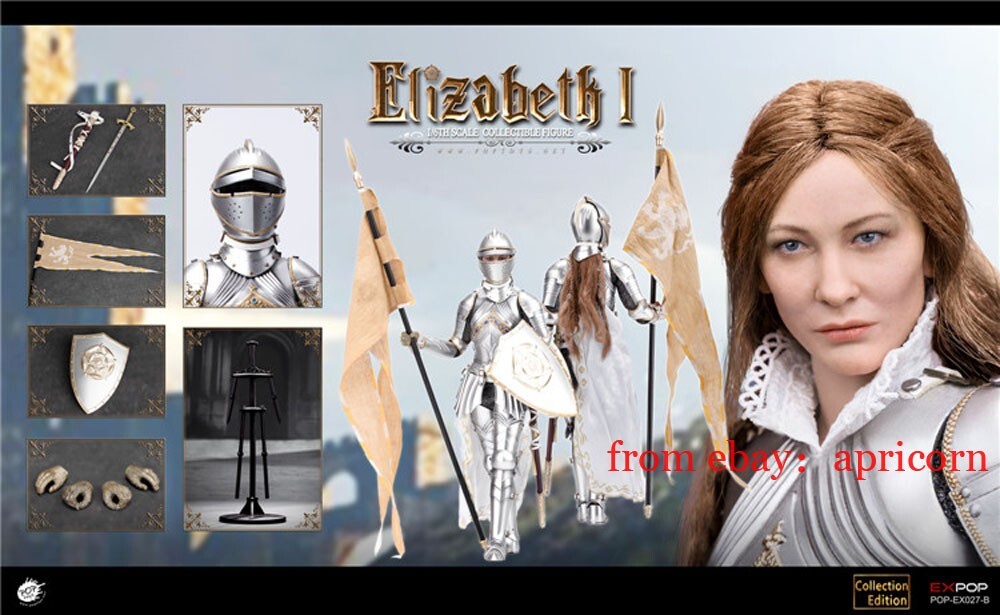 POPTOYS EX027B Queen Elizabeth I Cate Blanchett 1/6 Figure