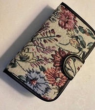 Latching Embroidered-like Two Week Travel Pill Case w/ Individual day cases