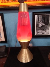 Lava 50th Anniversary Lava Lamp 16.5 Gold Bas...