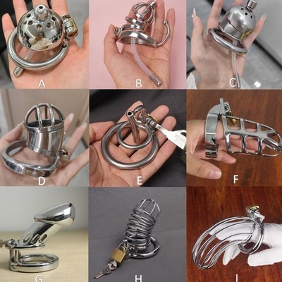 Keuschheitskäfig Peniskäfig Keuschheit Gerät Chastity Cage Device Restraints  