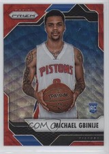 2016-17 Panini Prizm Ruby Wave Prizm Michael Gbinije #209 1u6