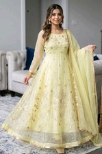 Bollywood Anarkali Gown Suit Indian Pakistani Party Wear Readymade Dress Wedding