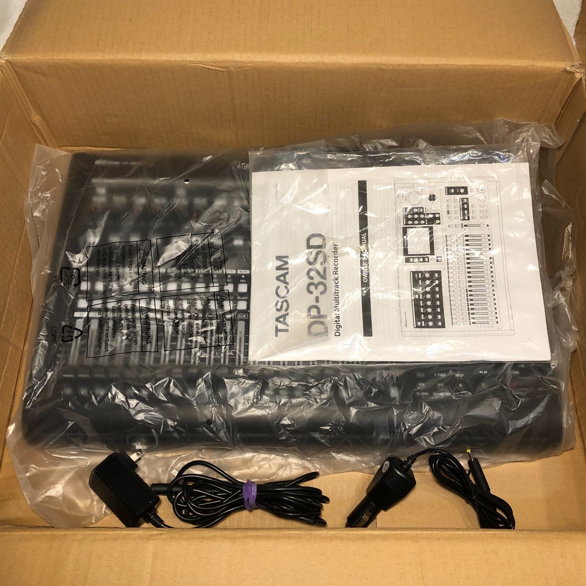 Tascam DP-32SD 32-Track Digital Portastudio Multi-Track Recorder