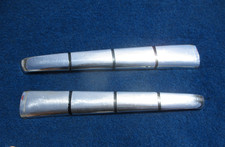 1946 1947 Ford Grill Upper Outer Molding Pair Oem Fomoco 1946 1947 Ford Grill Upper Outer Molding Pair Oem Fomoco