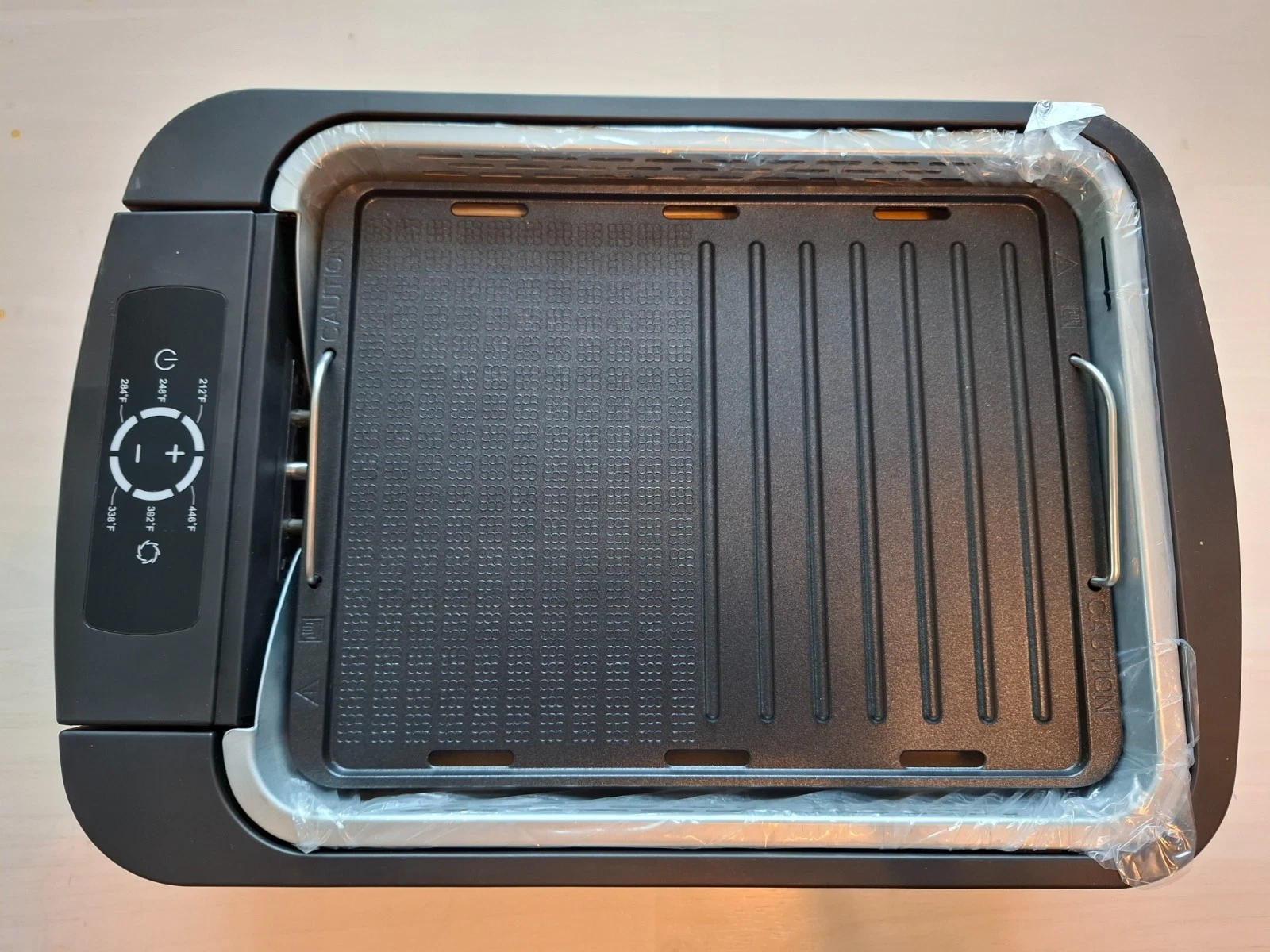 Amornest Smokeless Electric Indoor Grill Korean BBQ Dual Zone Portable