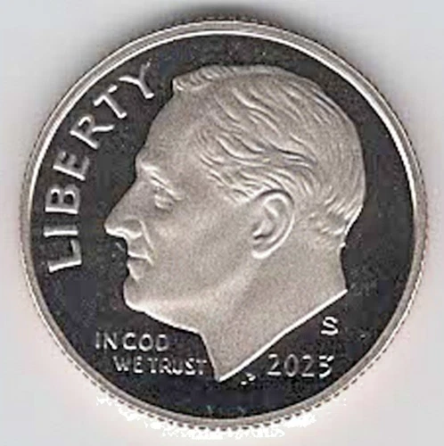 2023-S Roosevelt Dime Proof — photo from another recent sale