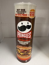 Pringles 165g Burger King Bacon Double Cheese XL Flavour Sharing Crisps