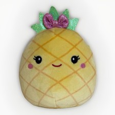 Squishmallow 5 Maui the Pineapple Plush Stuffed Animal Fruit Yellow NEW