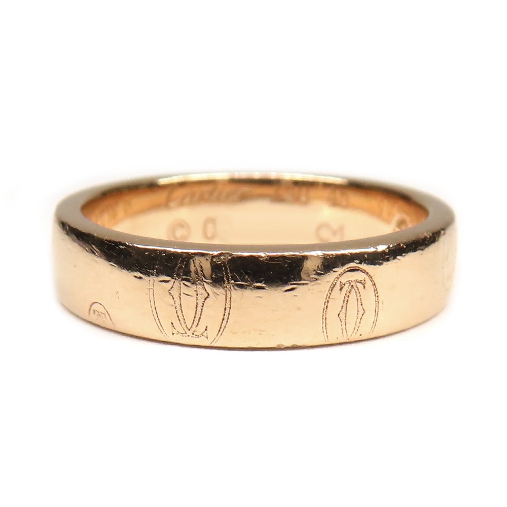 Cartier Happy Birthday Ring 750PG US#3-1/4 P0084392 View 4