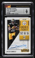 2018 Contenders Rookie Ticket RPS Variation Jaylen Samuels CSG 9 Mint Auto 0a2