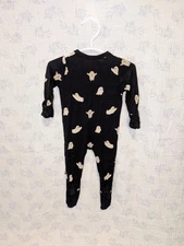 0-3m Kyte Baby Footie Zippy Ghost And Icon (Harry Potter)