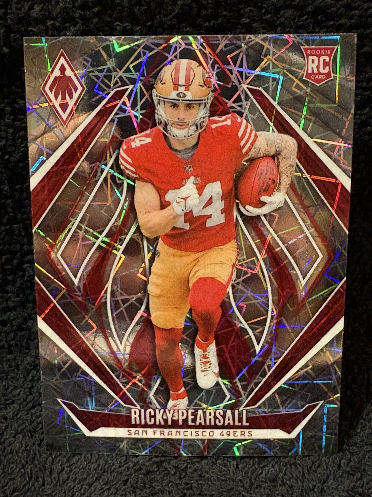 2024 Panini Phoenix - Rookies Ricky Pearsall #234 Lazer (RC) San Francisco 49ers
