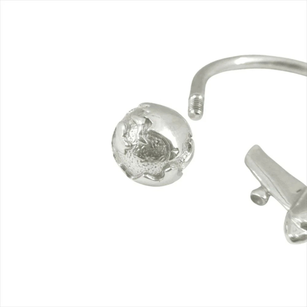 Tiffany & Co Sterling Silver Plane Globe Airplane Keychain Key