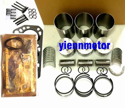 3TN100 3TN100E Overhaul Rebuild Kit For Yanmar Daewoo Bobcat DSL801 Skid Loader
