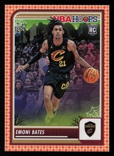 Emoni Bates 2023-24 Hoops Haunted Hoops Orange #74 RC Rookie Cleveland Cavaliers