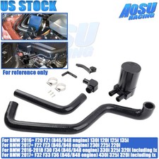 For Bmw F20 F22 F30 F32 F Series B46 B48 W Hose Double-baffle Oil Catch Can Kit