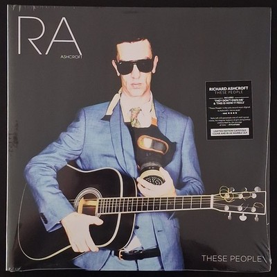 2LP Richard Ashcroft - These People (Clear and Blue Marble Vinyl) New - Sealed