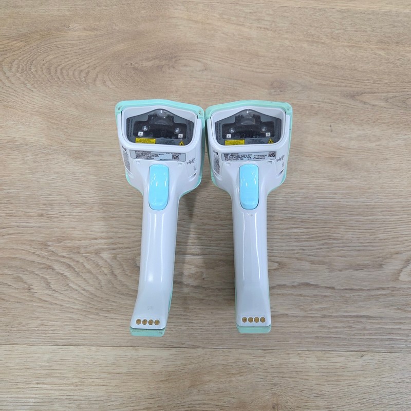 LOT OF 2 Datalogic Gryphon GM4401 Wireless Barcode Scanner w/Cradle & USB Cable