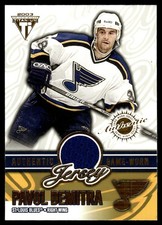 2002-03 Pacific Private Stock Titanium Jersey Pavol Demitra 0357/1256 #56
