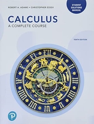 Christopher Essex - Student Solutions Manual for Calculus   A Complete - B888z