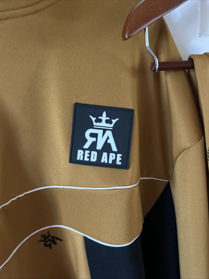 Pantalones deportivos Red Ape para hombre negros y marrones 3XL Foto 4 de 4