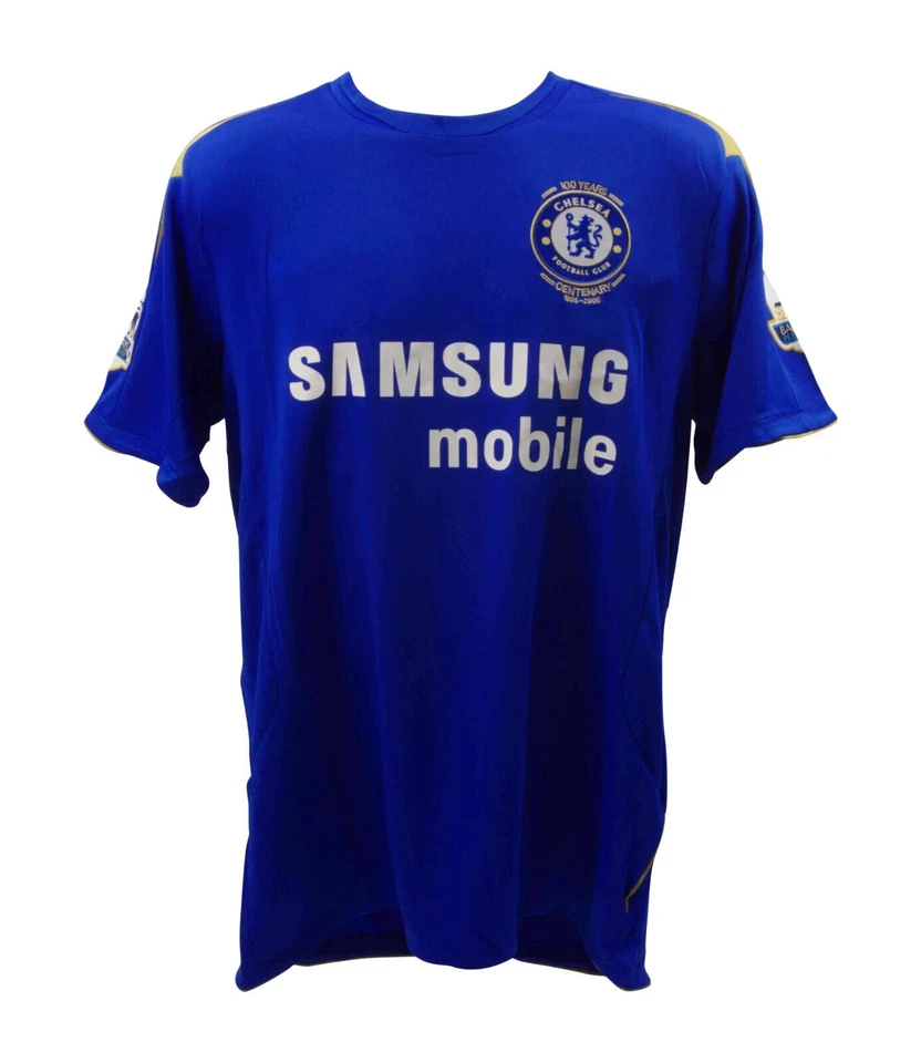 Camiseta de fútbol local firmada por Frank Lampard del Chelsea #8 con certificado de autenticidad Beckett Foto 4 de 4