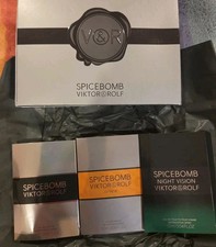 NEW Viktor Rolf Men's Spicebomb 3-pc Fragrance Travel Set New in Box