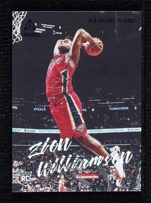 2019 Panini Chronicles Luminance Blue 47/99 Zion Williamson #143 Rookie RC 0ls