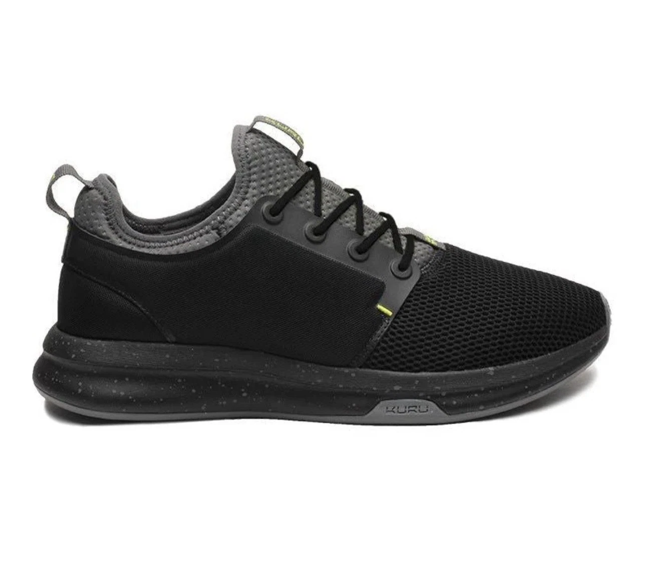 KURU Footwear Atom Trail | Men JetBlack /Citron | New in Box | Sizes 13, 11, 9.5