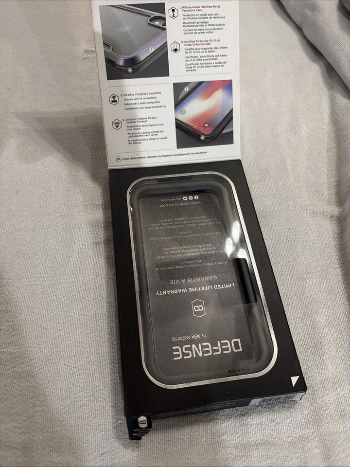 X-Doria обороны щит для iPhone XR телефона чехол новый синий фиолетовый металл - Изображение 3 из 4