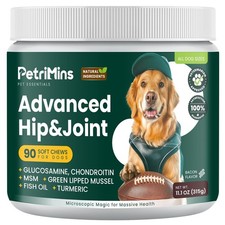Advanced Hip  Joint for Dogs with Glucosamine and Chondroitin, for Dogs Gluc...