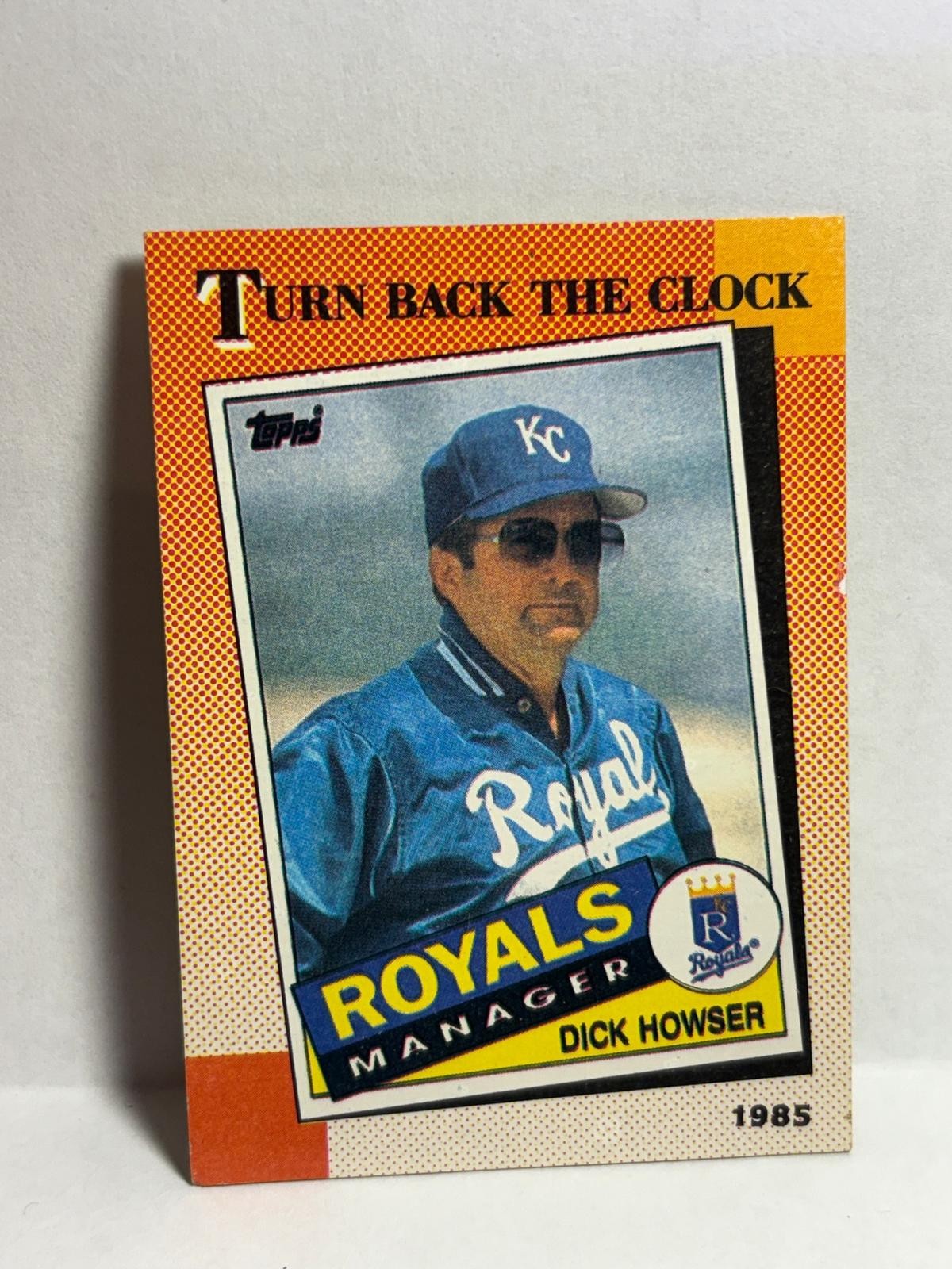 1985 Topps #334 Dick Howser