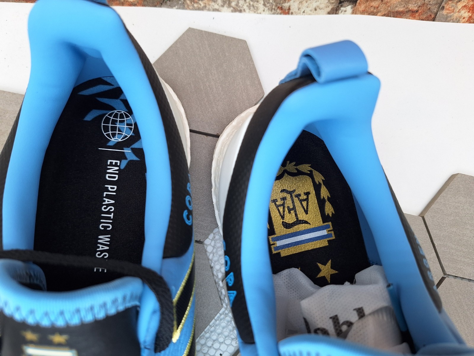 Men Sz 12 UltraBoost x Copa World Cup Argentina Fbc Shoe Light Blue Soccer Fifa thumbnail 12