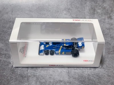 TSM 1/43 1976 Tyrrell P34 #4 Test Car Spanish GP P.Depailler Diecast Model