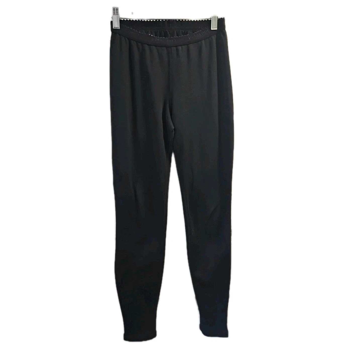 Patagonia Women's S Black Performance Baselayer Capilene Pants Bottoms Leggings