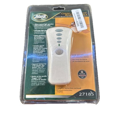 Hunter 27185 Ceiling Fan And Light Remote Control New Sealed Free Shipping